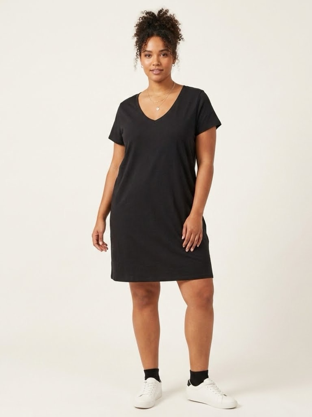 NWT Universal Thread Black T-Shirt Dress XXL